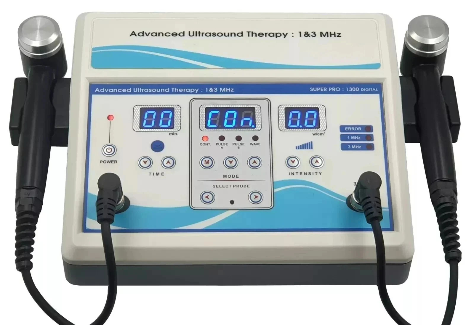 Dual 1 & 3 Mhz Ultrasound Therapy Physical Pain Relief Therapeutic Machine