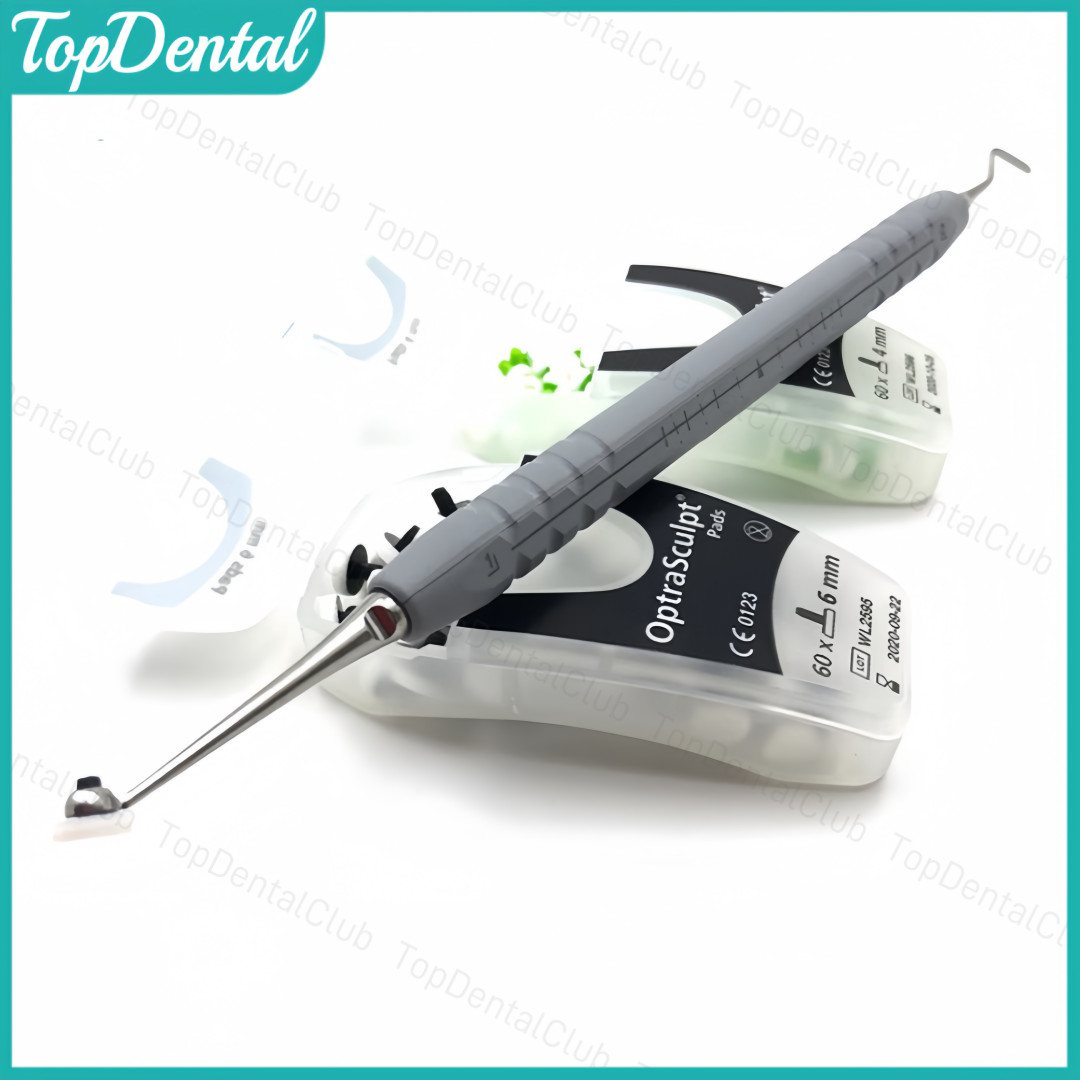 Dental Foam Pads Kit Veneer Composite Resin Filling Spatula Handle Optrasculpt