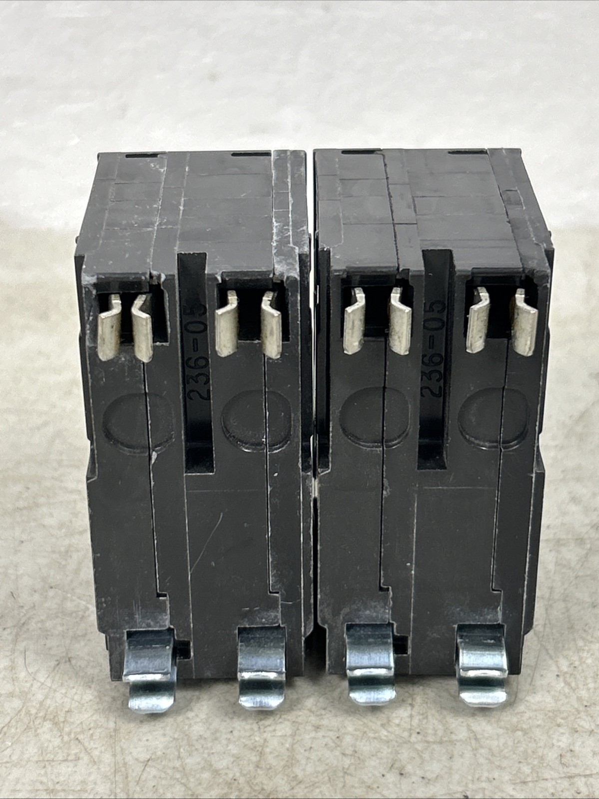 2 40 Amp Square D 2 Pole 40A HACR Type QO240 Al/Cu Type QO 240V Circuit Breaker
