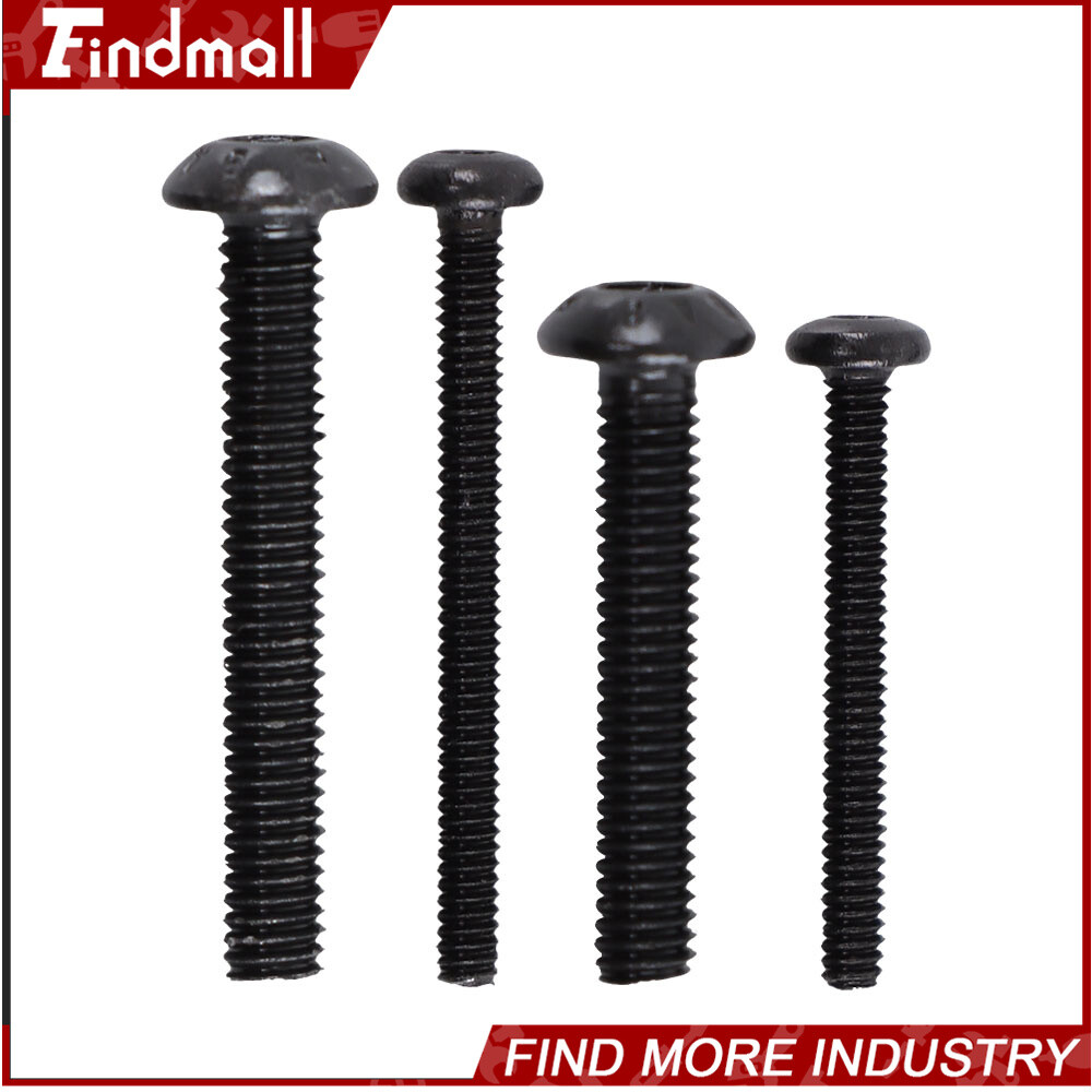 Findmall 1840pcs M2-M5 Alloy Steel Metric Hex Button Head Cap Bolts And Nuts Kit