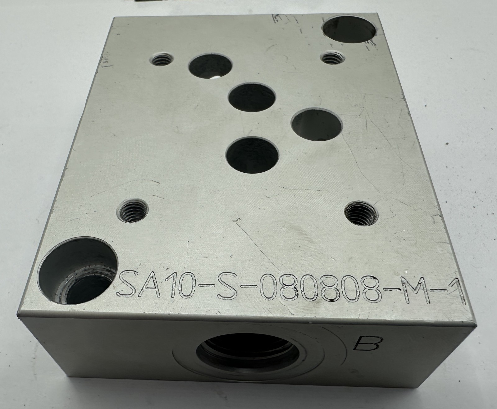 SA10-S-08-08-08-M-1, Fluidhaus, Aluminum Subplate, D05