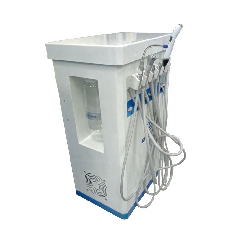 Mobile Dental Delivery Unit GU-P209 Portable Treatment System + Handpieces 4H US