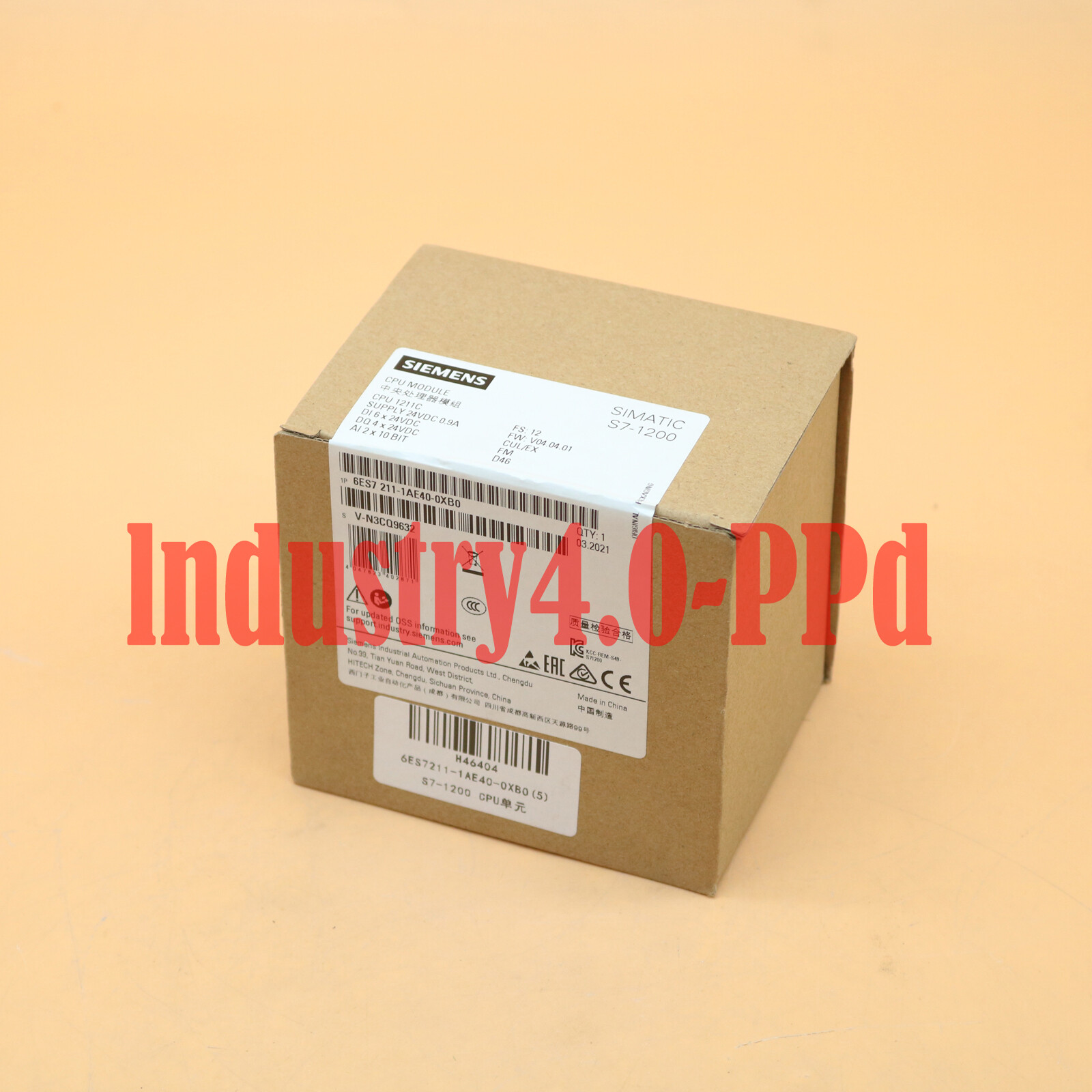 New In Box Siemens PLC Module 6ES7 211-1AE40-0XB0 1 year warranty#XR