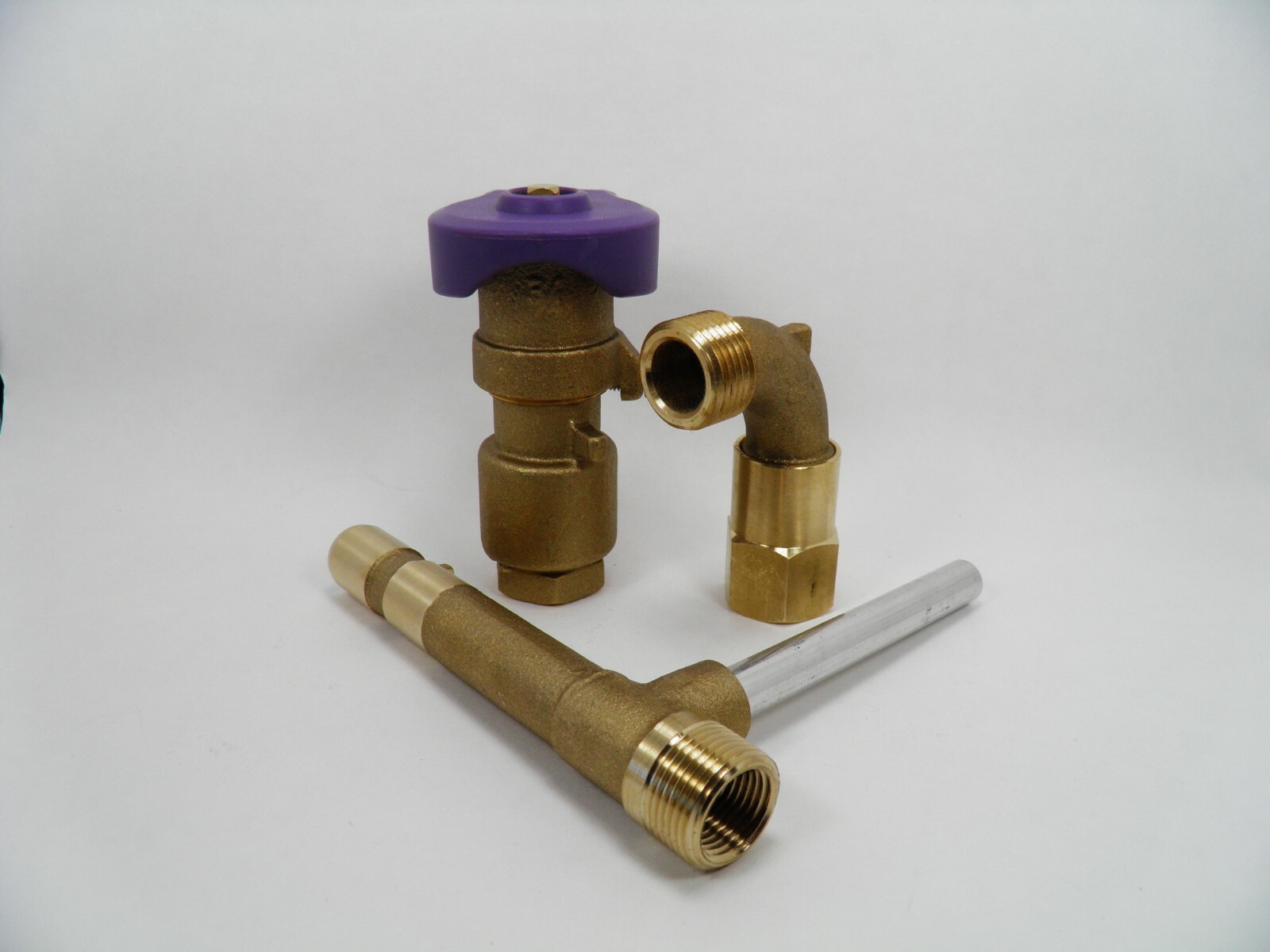 RECLAIMED WATER 3/4″ BRASS QUICK COUPLER VALVE -LOCKING COVER-SWIVEL RAIN BIRD