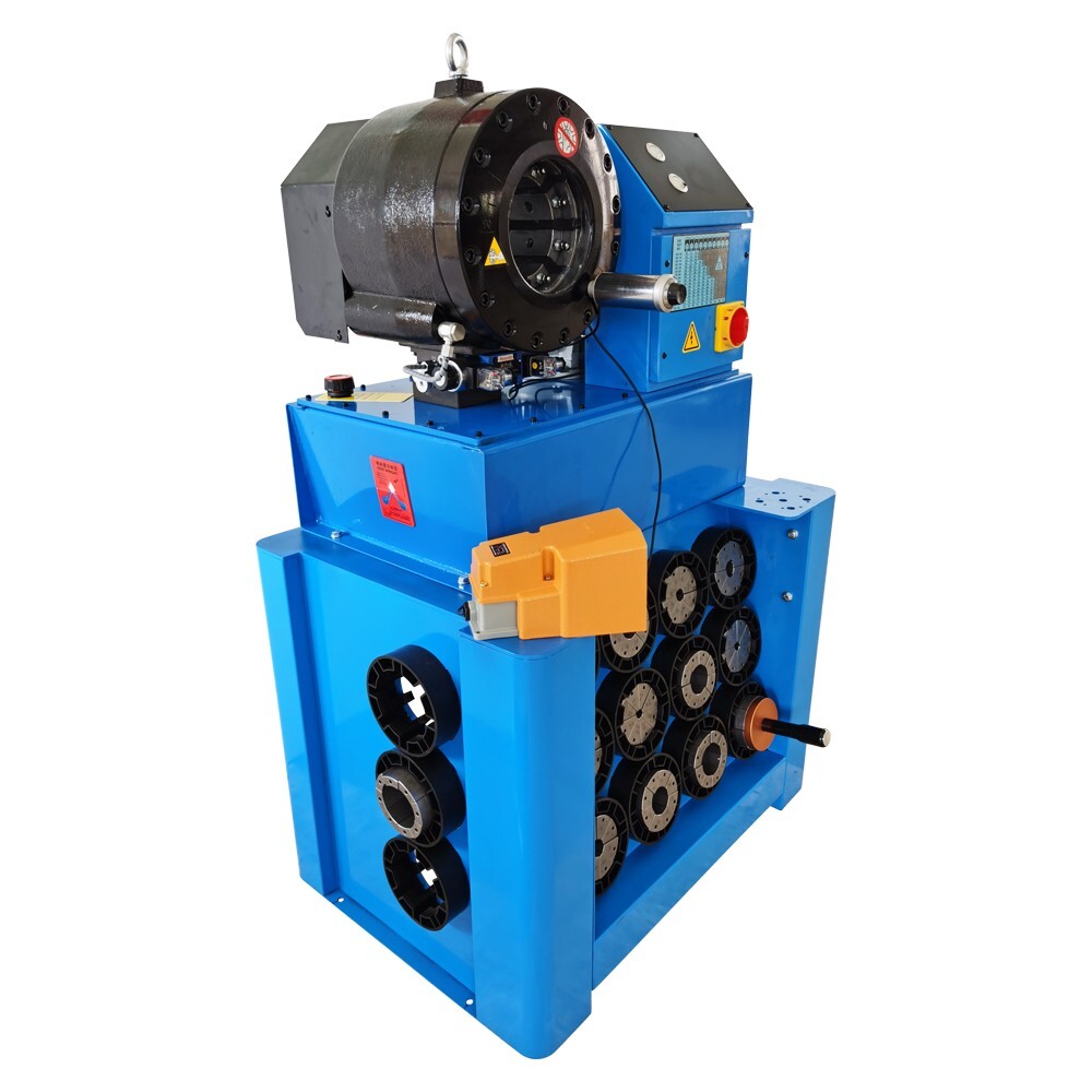 Pipe Reducing Machine 0.55-2.72″Circular Tube Shrinking Machine Hose Clamping