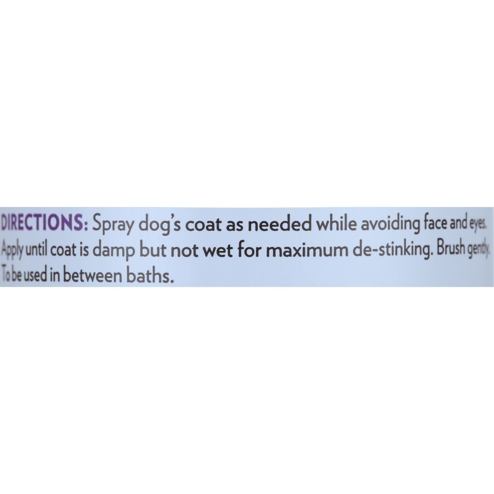 Lavender Scented Calming Body Mist for Dogs 6.3oz Pet Odor Control Spray