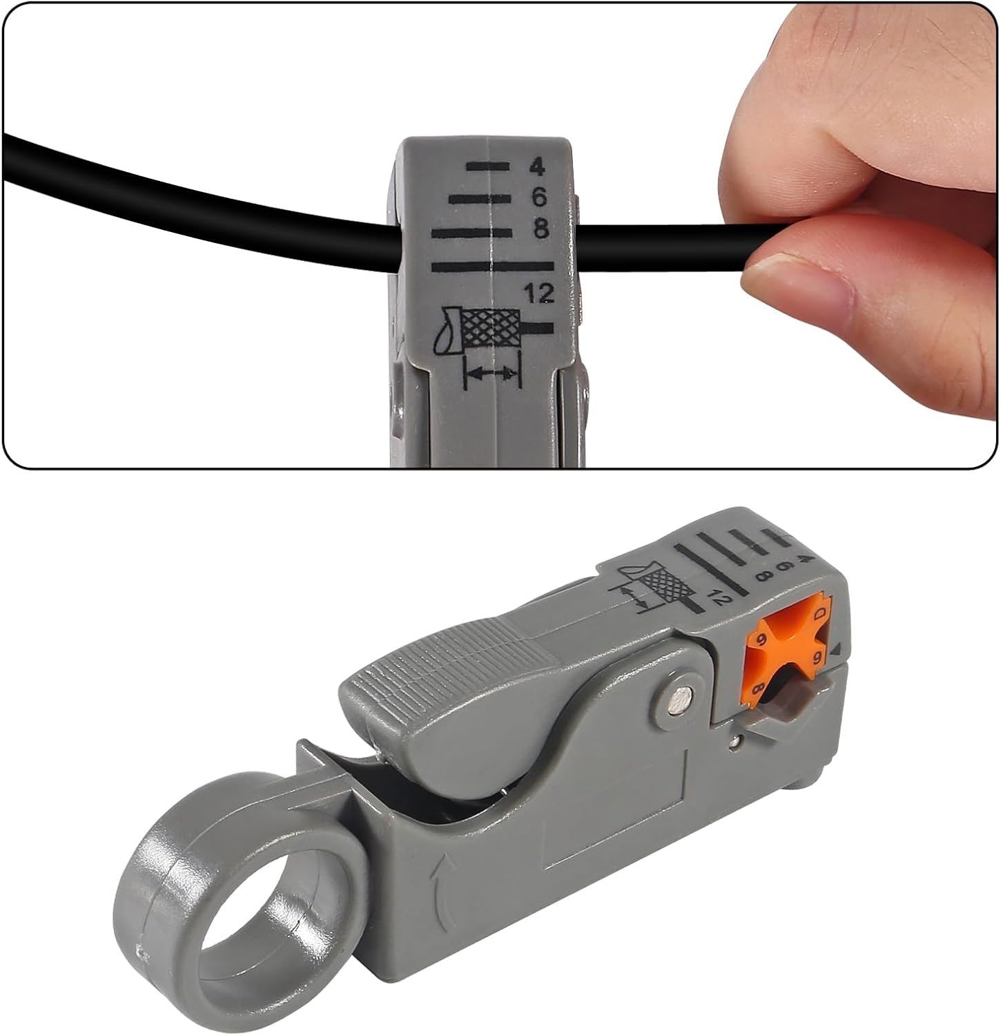 Coax Cable Crimper Tool Kit with 20pcs F Type RG59 RG6 Compression Connectors…