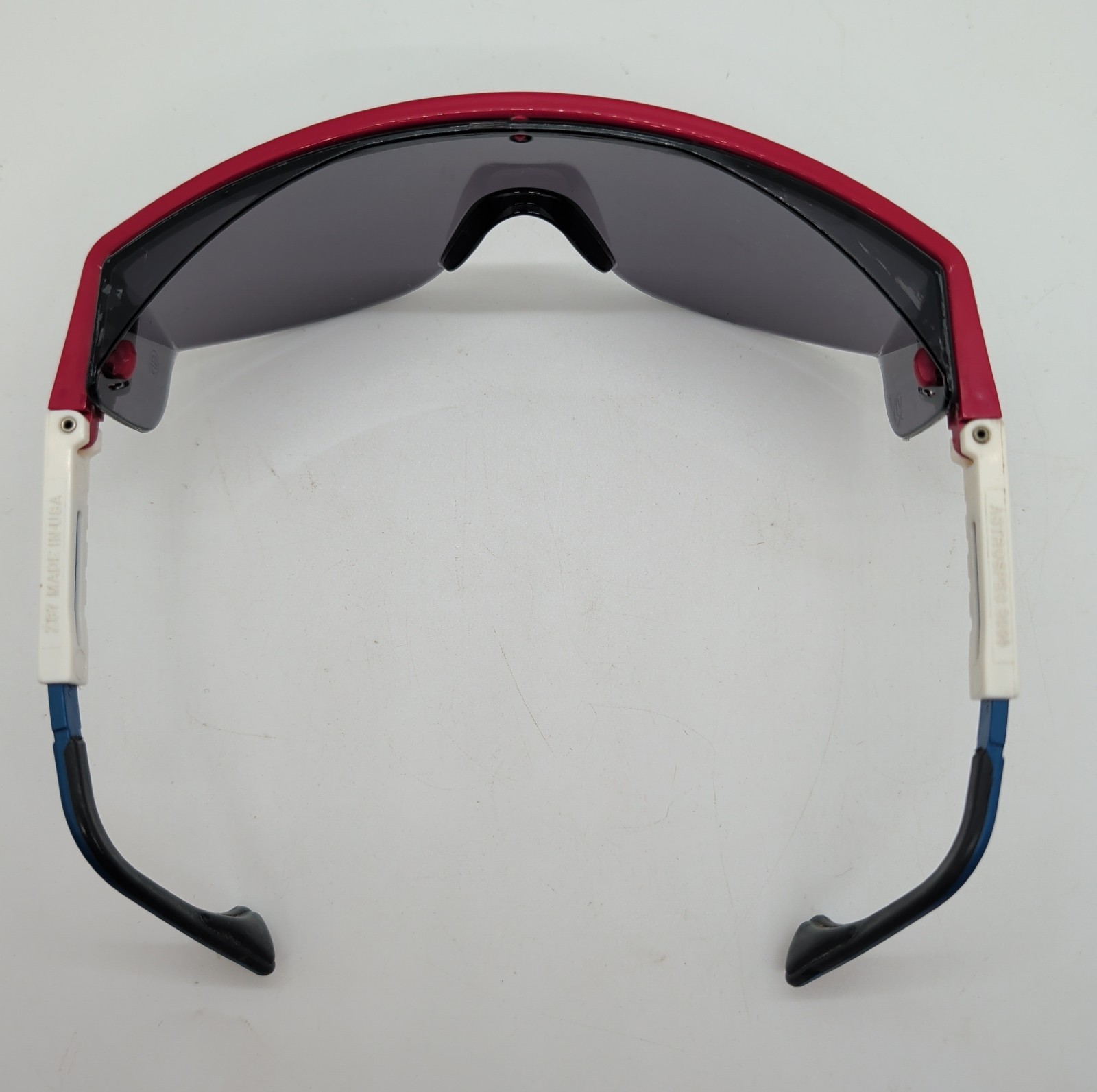 UVEX Astrospec 3000 Z87 Made In USA Patriot Frame Dark Lens Safety Glasses
