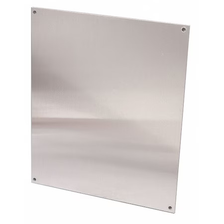 Hubbell-Wiegmann Hw-Mp1614a Back Panel, 12 Gangs, Aluminum