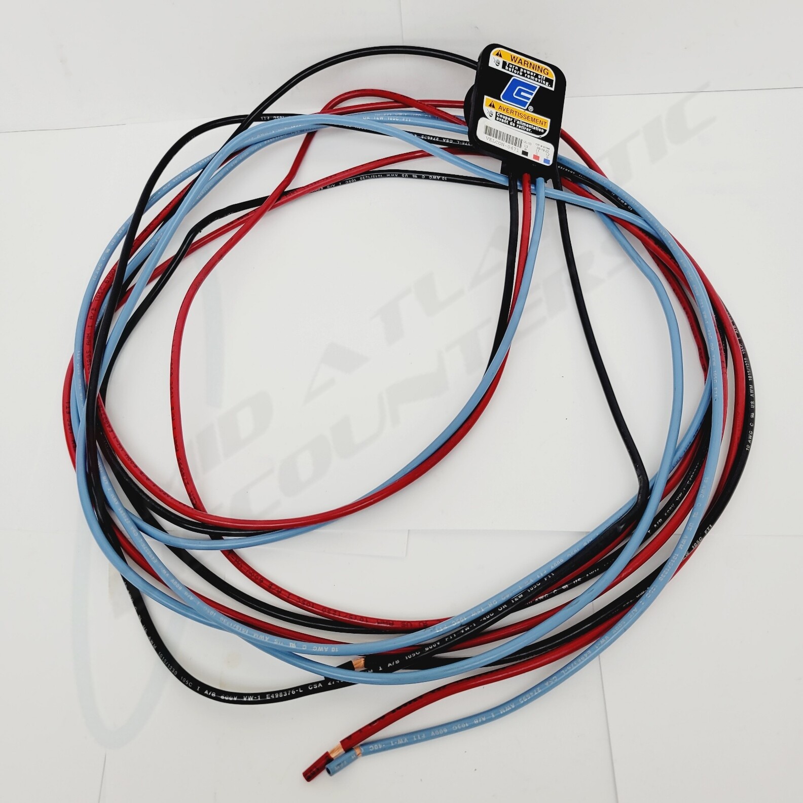 Copeland Compressor Power HVAC Wiring Harness Cable 10′ Blue Red Black 1 or 5