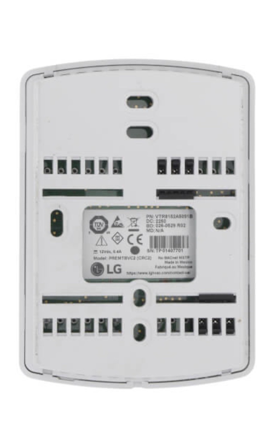 LG PREMTBVC0 CRC1 Plus Multisite Remote Thermostat New. Touchscreen Display.