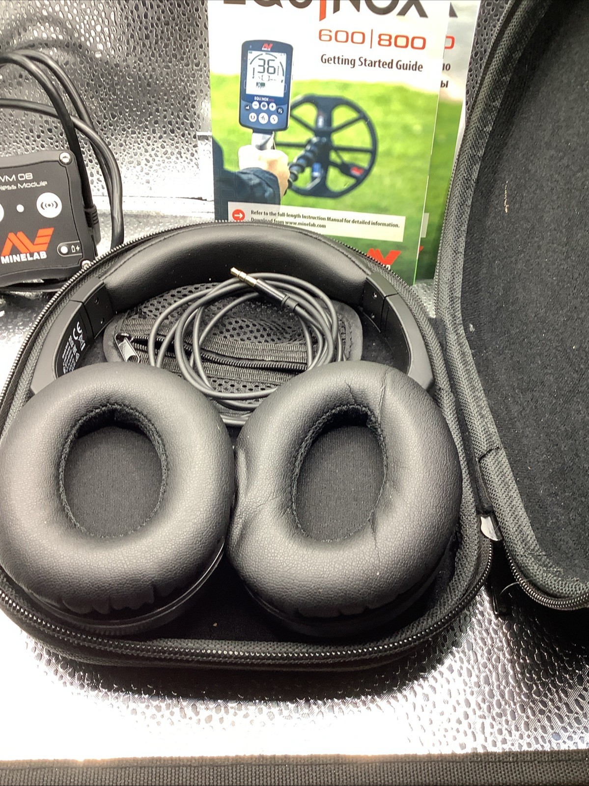 Equinox 600 800 ML85 Metal Detector Headphones Module