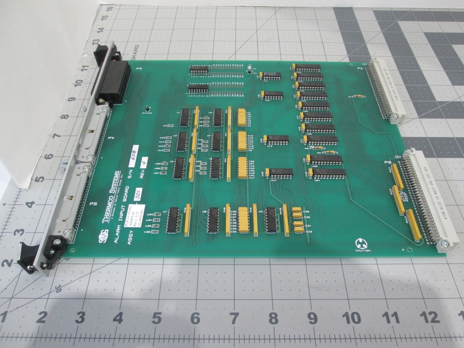 SVG Thermco, 604095-26, Alarm Input PCB Assy, New