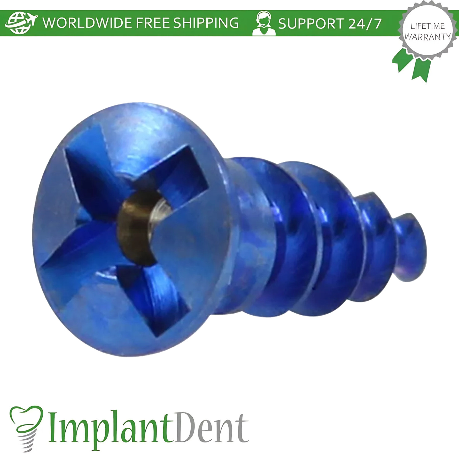 5 Self Tapping B0NE GBR Screw Ø1.6mm, 4.0mm For Membrane Fixation Dentistry Lab