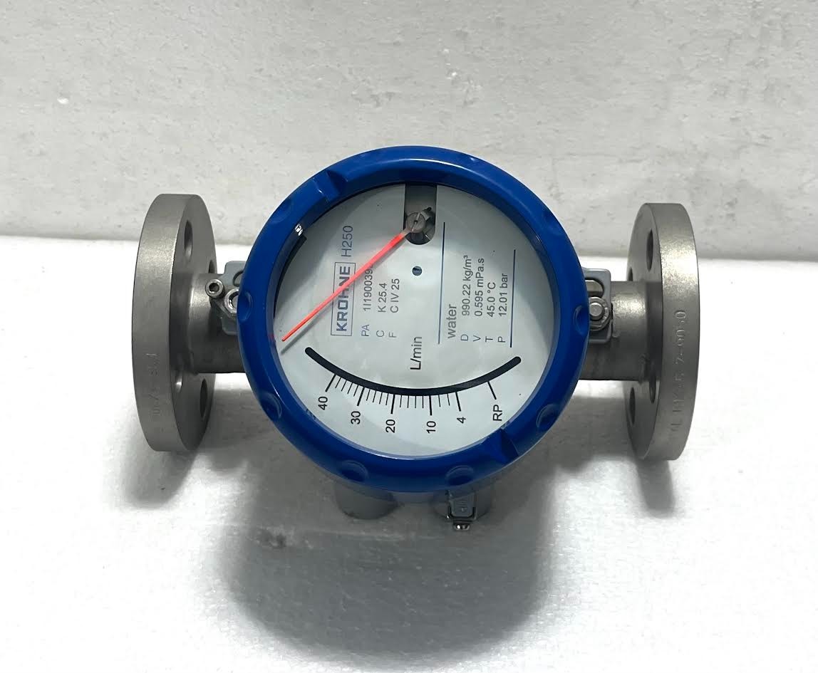 KROHNE H250 Flow Meter Rotameter Industrial Flanged Stainless Steel