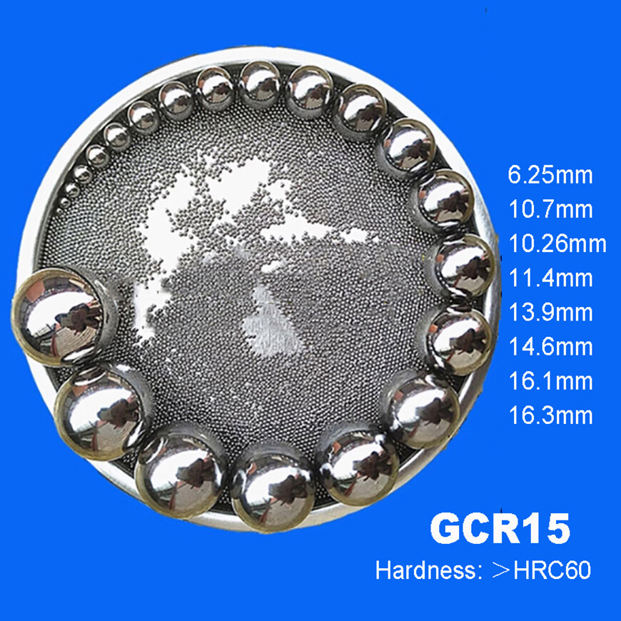Solid Gcr15 Steel Ball Bearing Precision Bearings 6.25 10.7 10.26 13.9 – 16.3mm