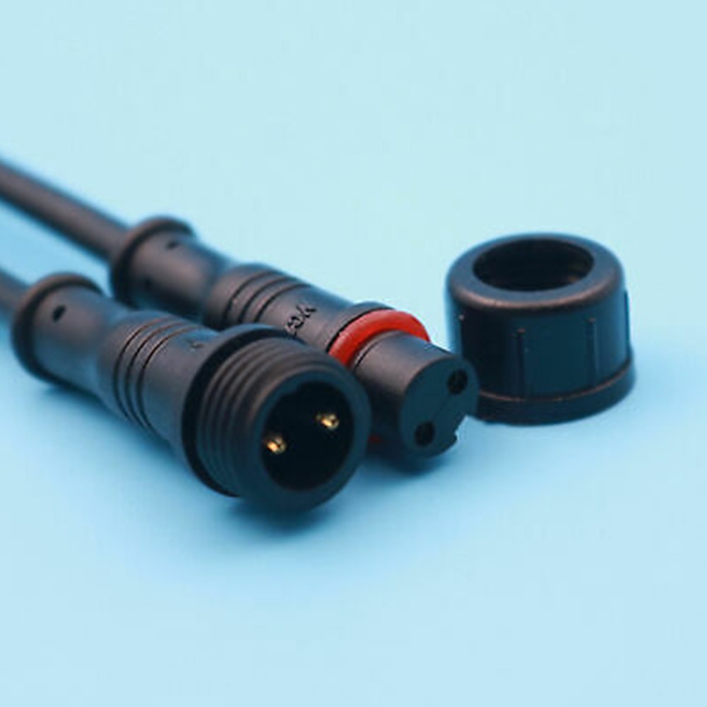 5Pairs-IP65 Waterproof 2/3-Pin 22AWG Wire LED-Male And Female Cable Connector