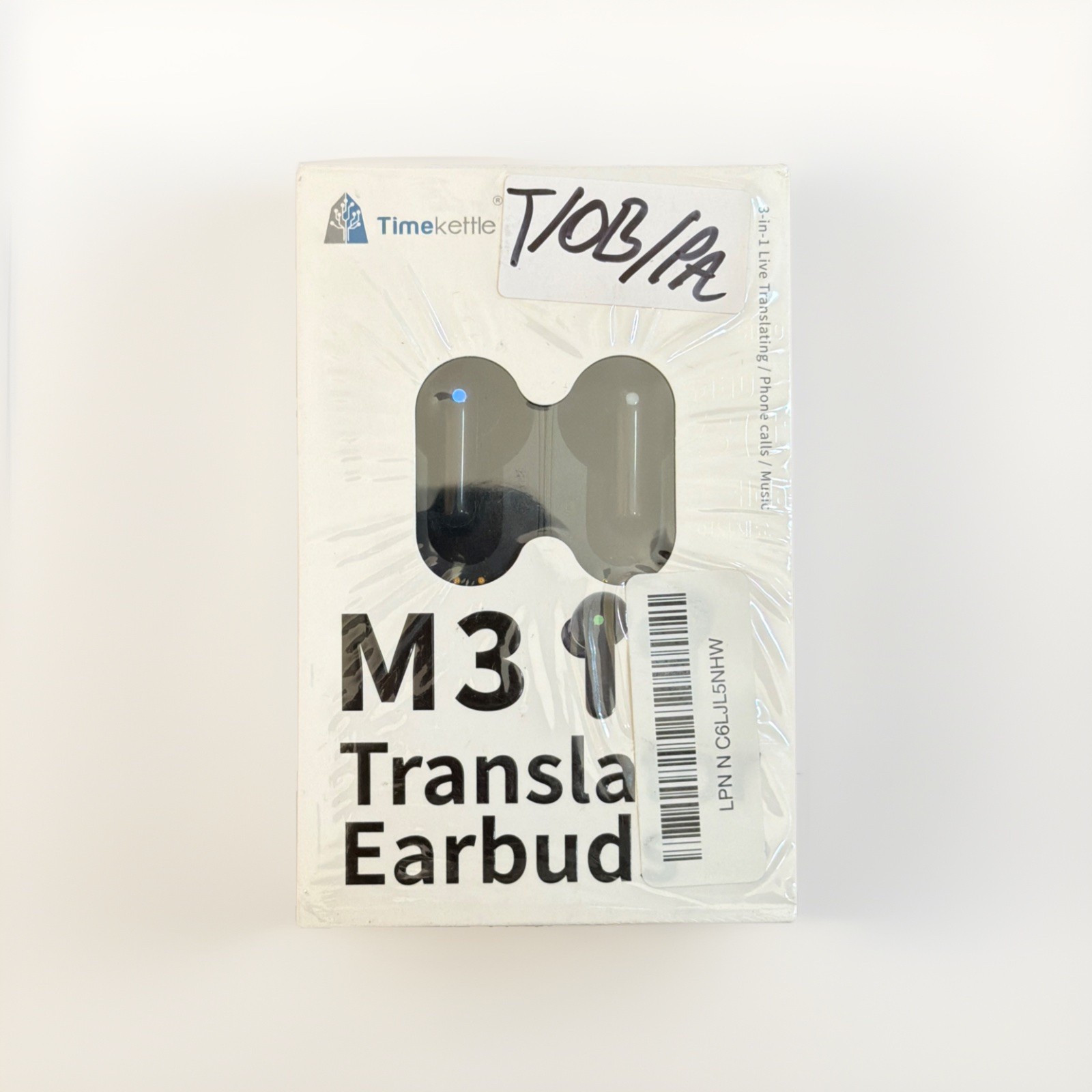 Timekettle M3 Translator Earbuds, Two-Way Device with App, 40 Languages Black