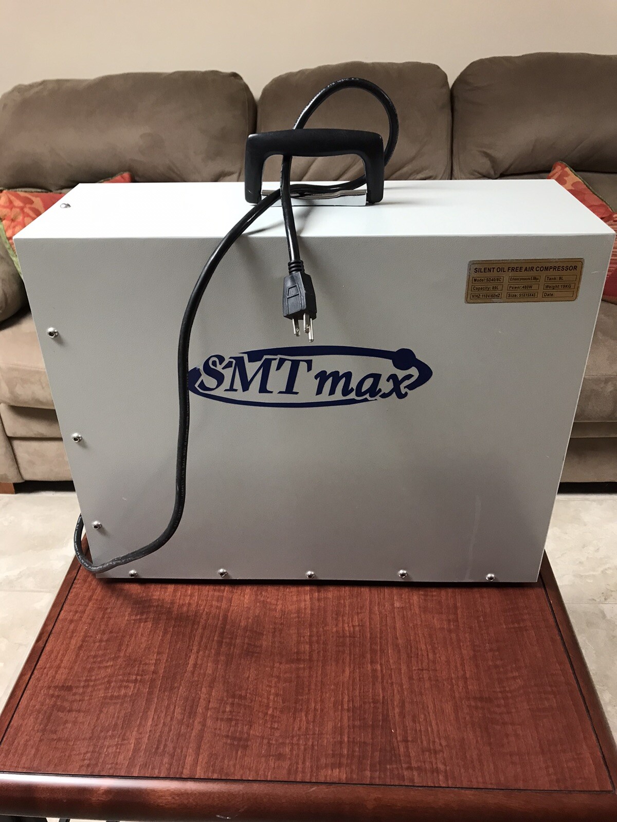 SMT Max SL-40 Enclosed Oil Free Dental Air Compressor