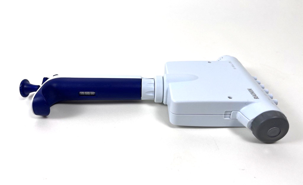 Rainin Pipet-Lite, XLS Adjustable Spacer 6-Channel Pipette, 20-300 μL, Tested