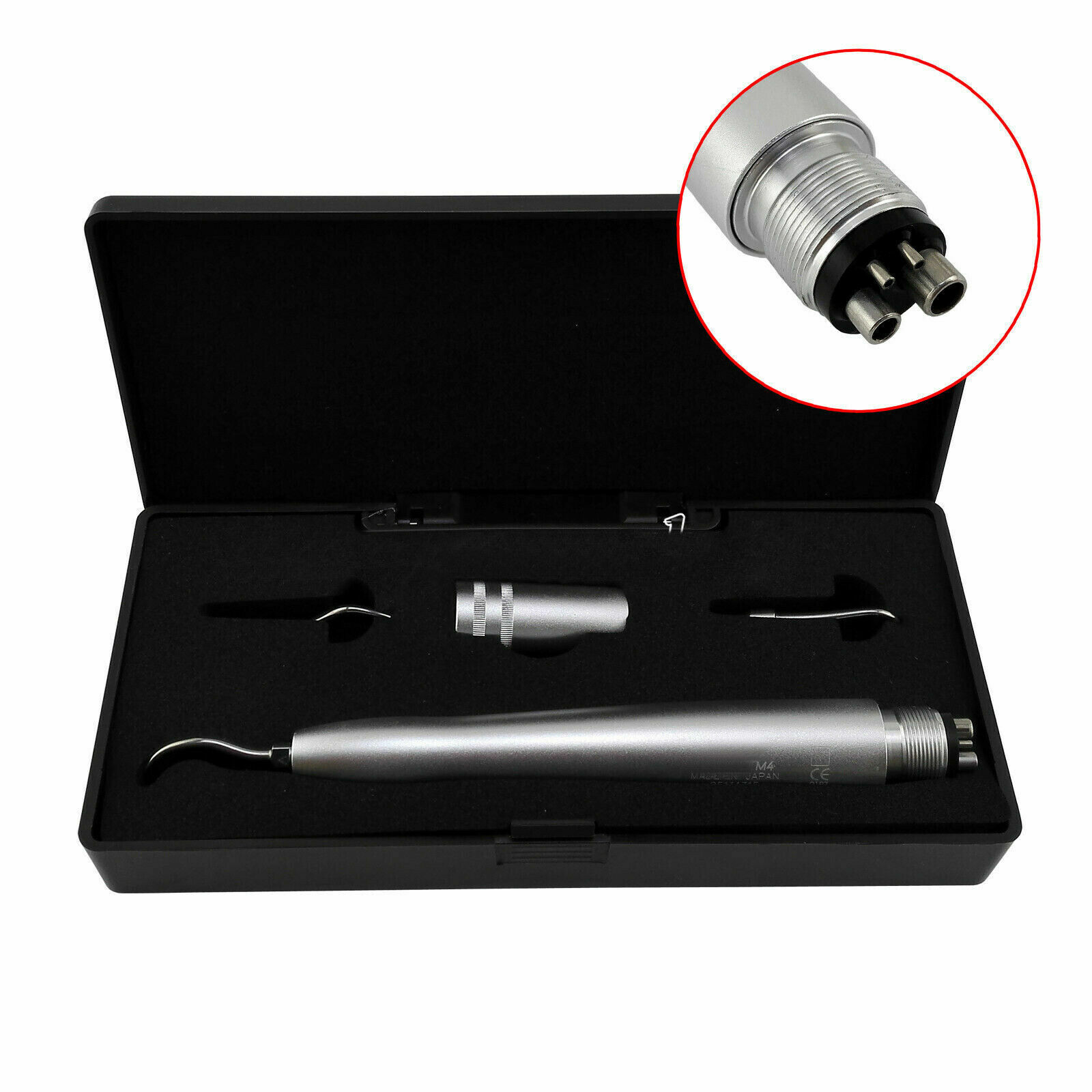 Dental Air Scaler Sonic Perio Hygienist Handpiece AS2000 M4 4 Holes US STOCK