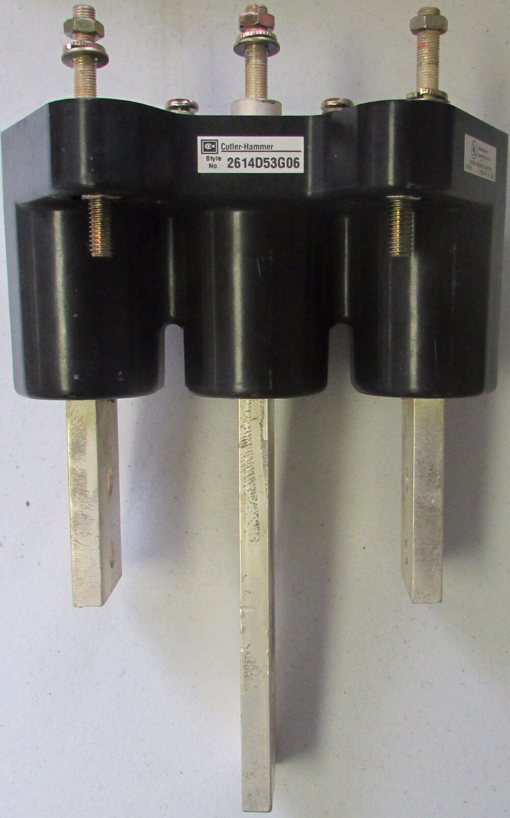 2614D53G06 MC Breaker Support Block Plug-in Mounting Adapter, 3 Pole