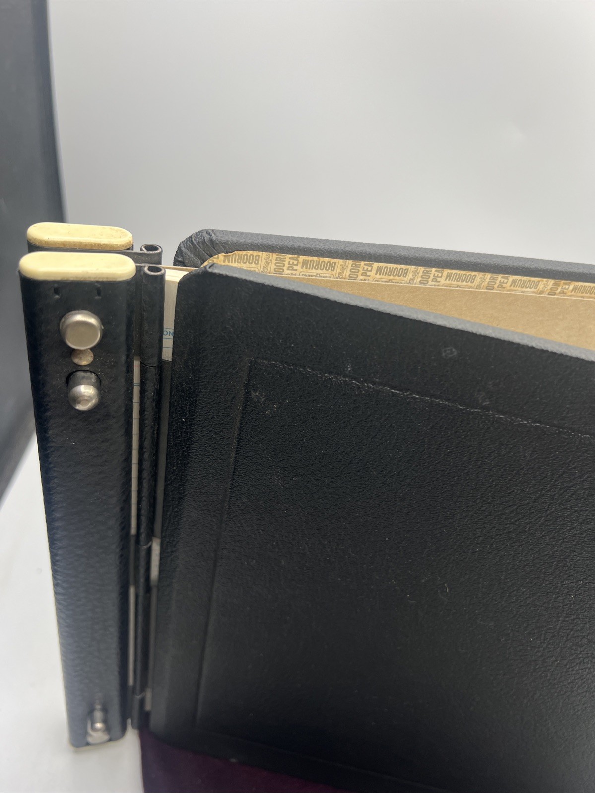 Standard Boorum & Pease Made in USA No. 6215 1/2 B Two Post Hinge Ledger Paper