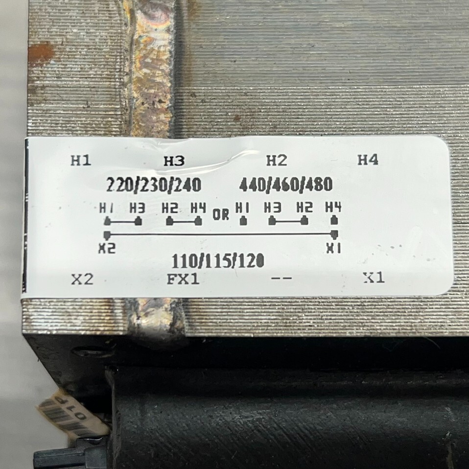 NEW .250kva 9T58K8047 Control Transformer 1 Single Phase 230V/460V-115V 240 480