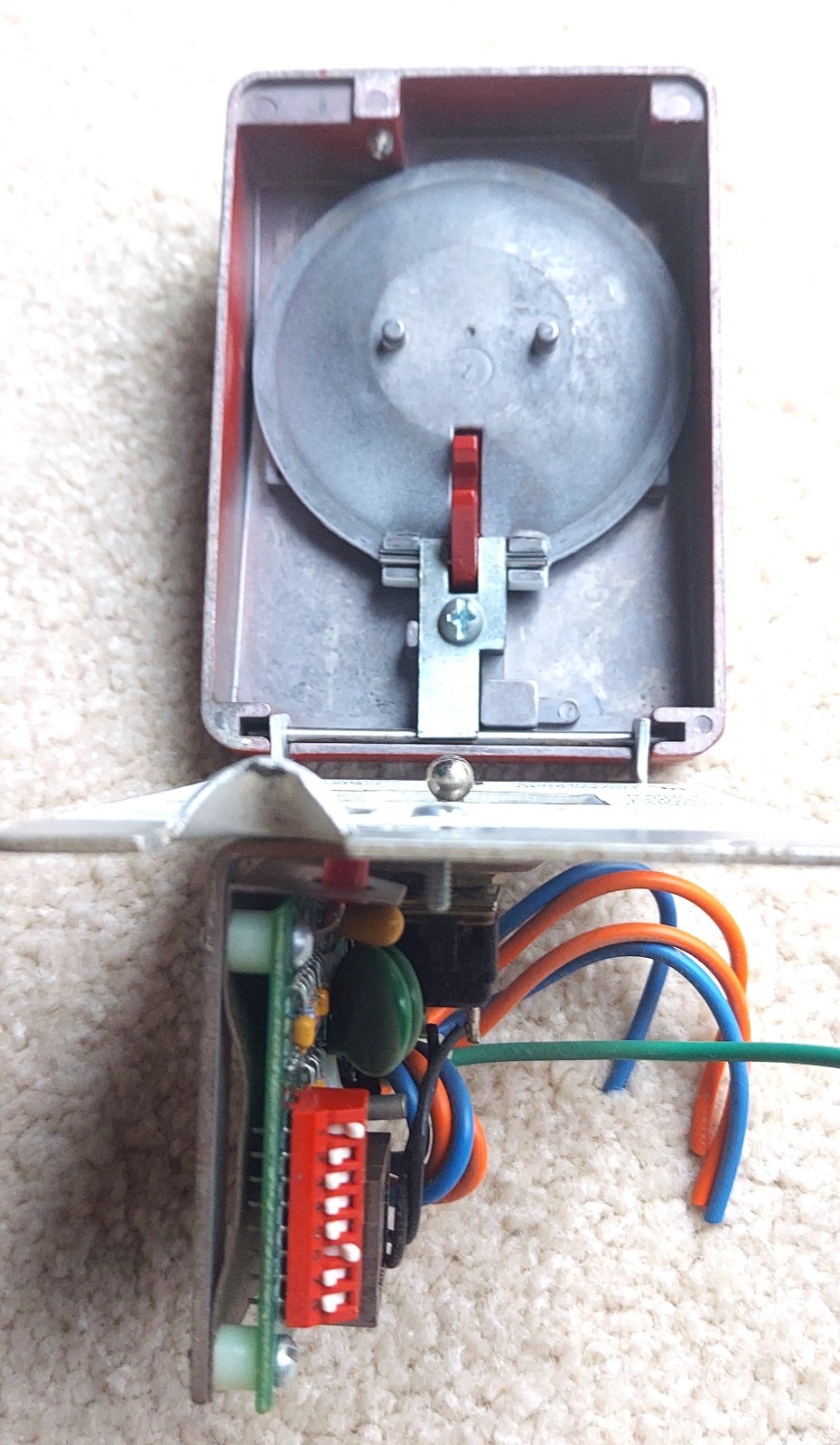 Gamewell FCI MS-95 FIRE ALARM PULL STATION