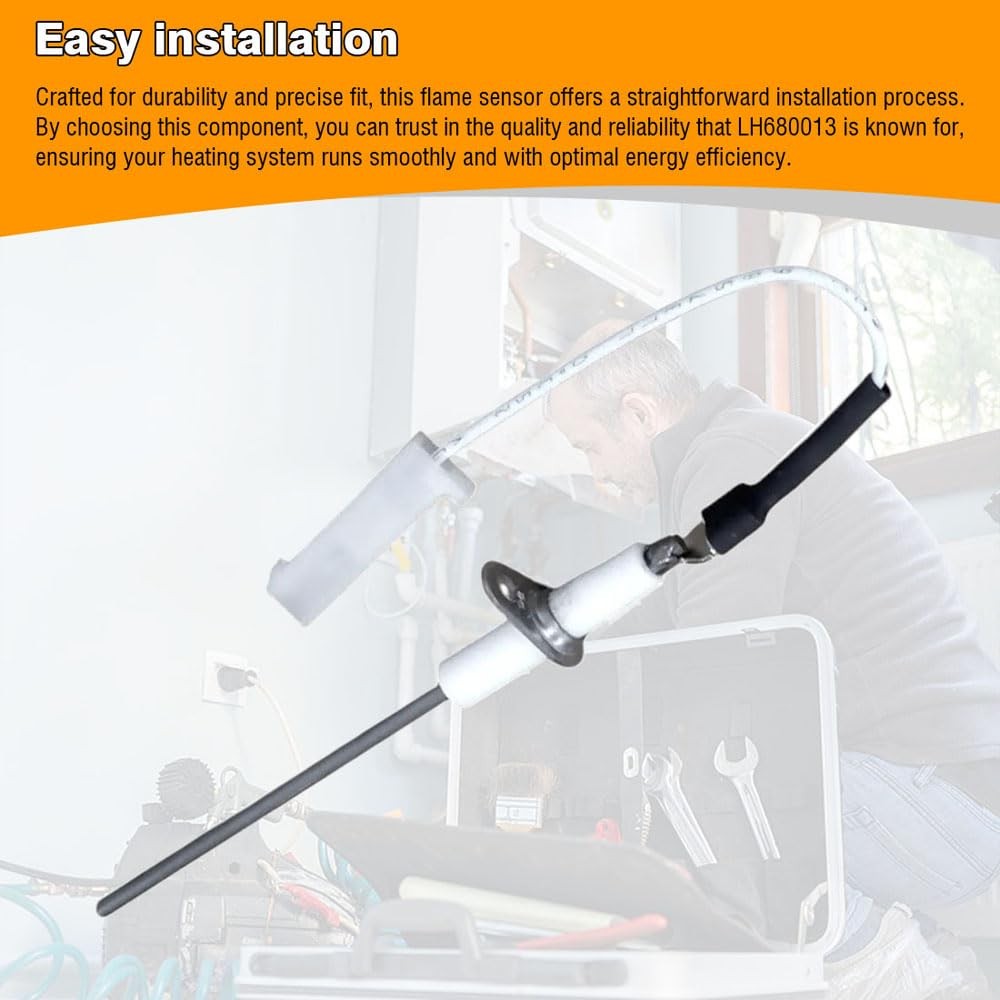 LH680013 Gas Furnace Flame Sensor Rod for Carrier Bryant Payne Day&Night LH33WZ5