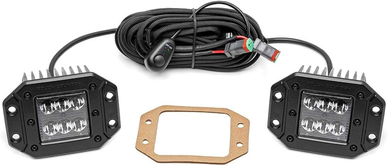 2″ Black Series Flush Mount CREE LED Lights – 70803BL