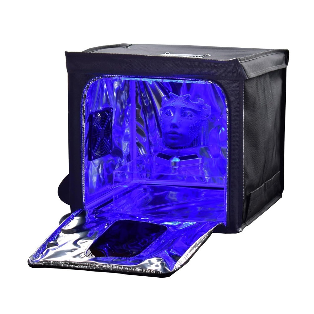 UV Light Curing Box Curing Enclosure 400(L)380(W)*400(H) mm Large Curing Cabinet