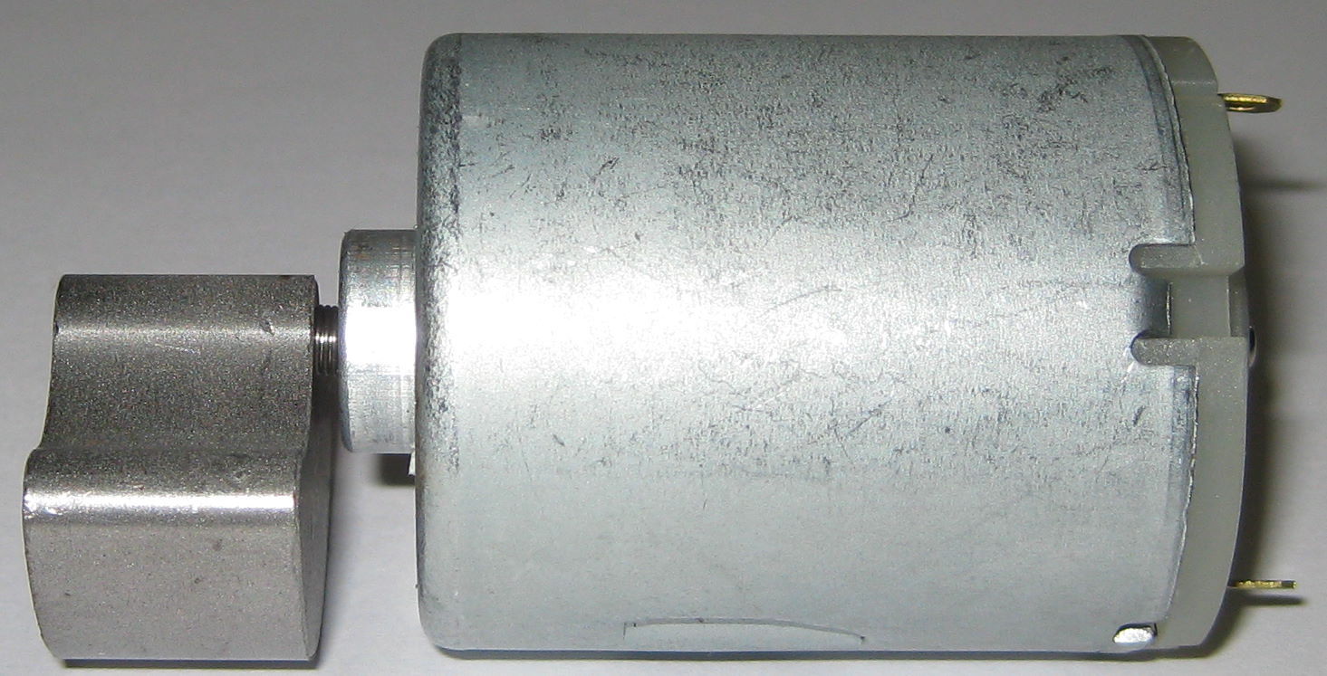 12 VDC Shaker Motor – 4000 RPM – Heavy Massager Metal Weight – 6 to 12 V DC