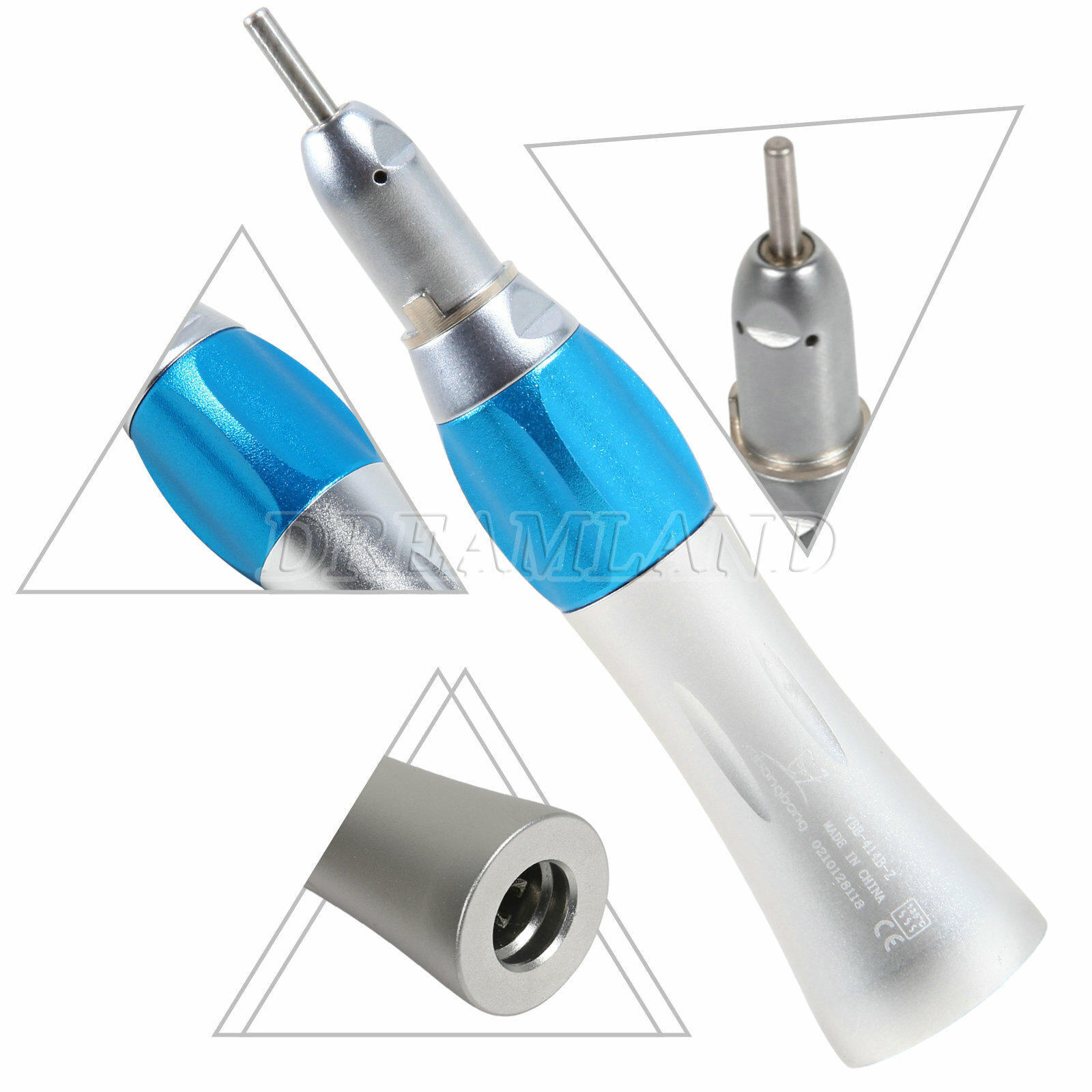 10* NSK Style Dental Straight Nosecone Handpiece Slow Low Speed E-type USA YB-EX