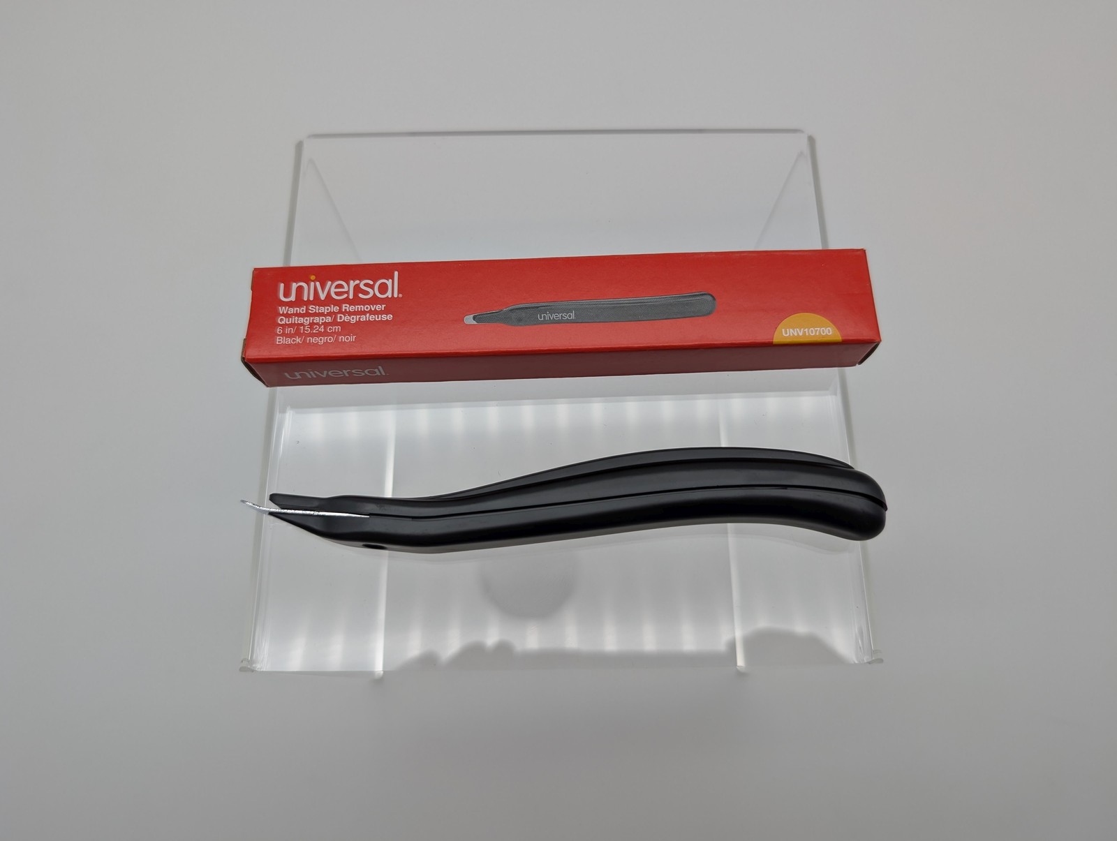 Wand Style Staple Removers Black 6″ Universal Office Products UNV10700 Pack of 5