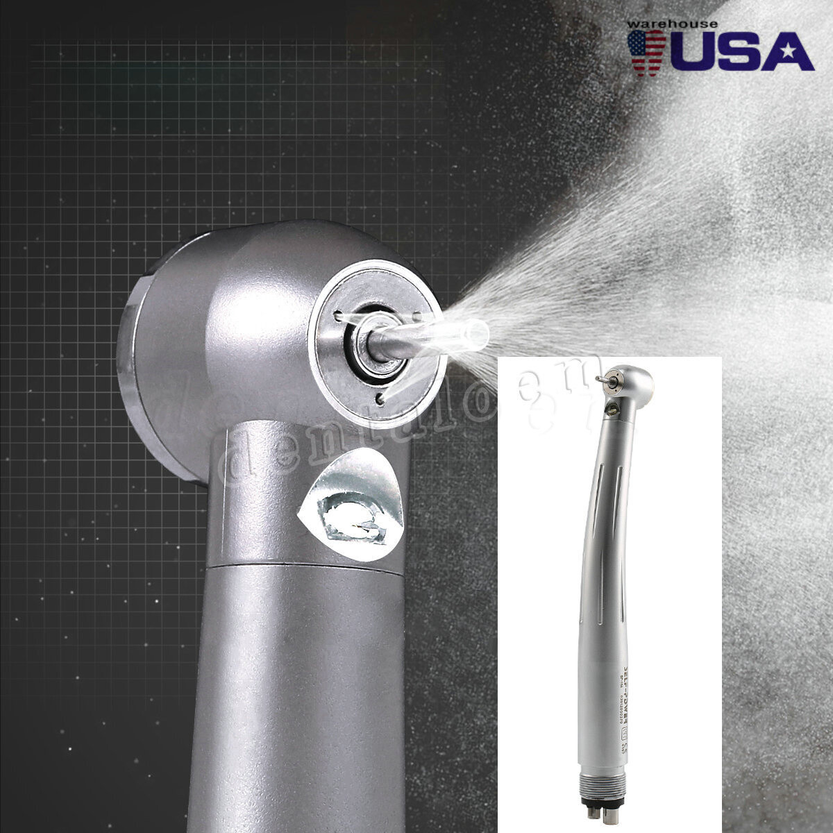 Dental NSK Pana Max LED Self-Power E-generator Fiber Optic High Speed Handpiece