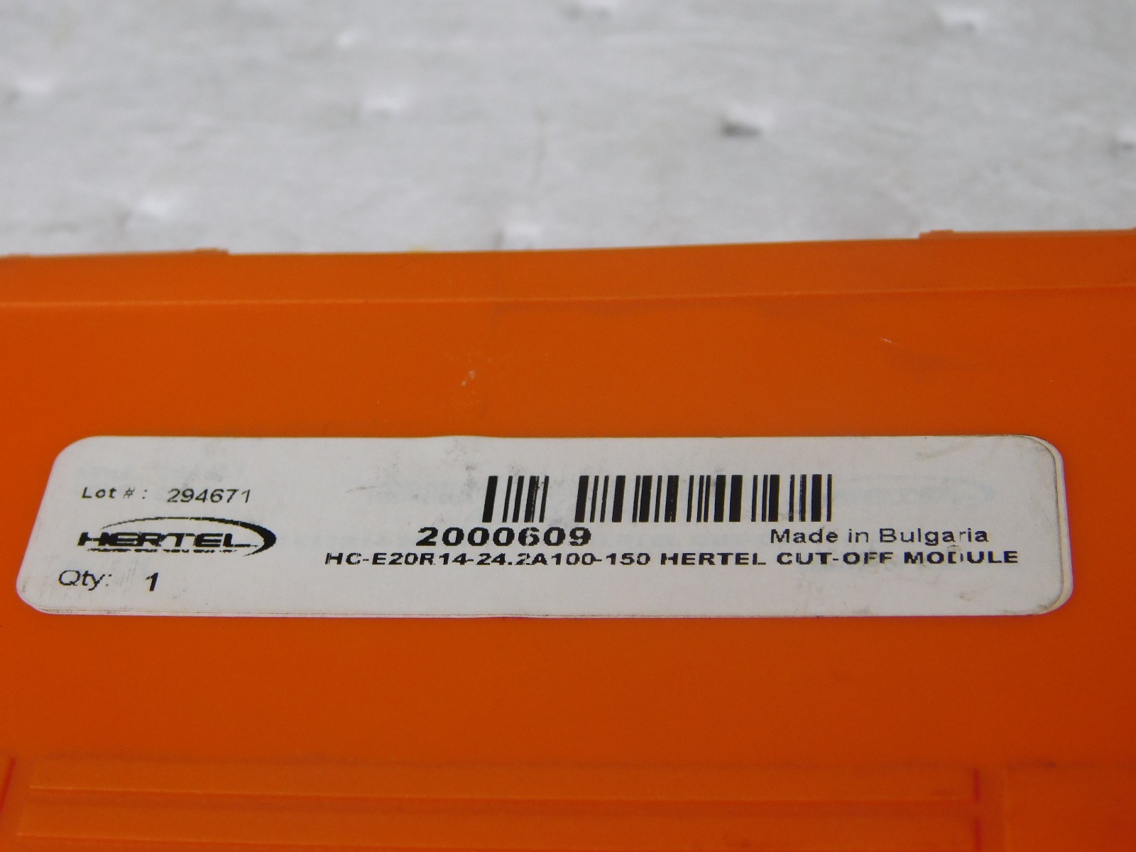 Hertel Cut-Off and Grooving Module 14mm Max DOC RH HC 24-2 2000609