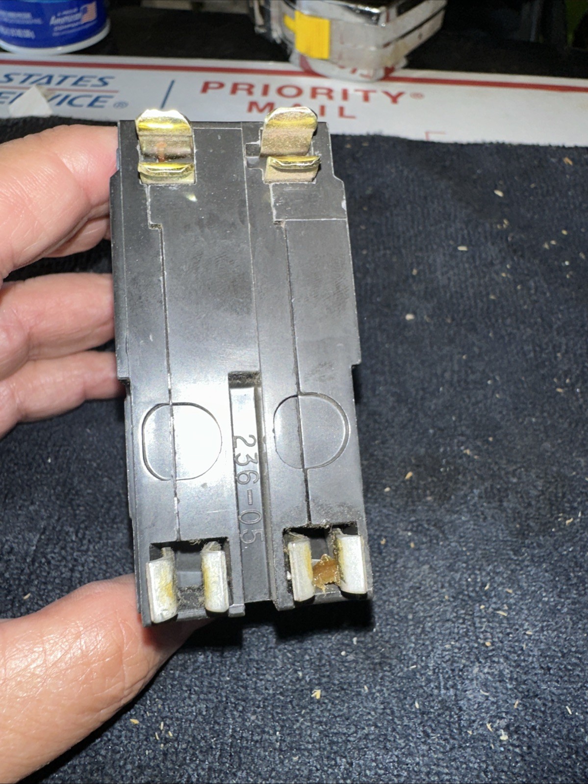 SQUARE D QO260 Circuit Breaker,60A,Plug In,120/240V,2P 1D315