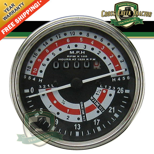 528403M91 Tachometer for Massey Ferguson 135, 150, 165, 20, 2135, 3165