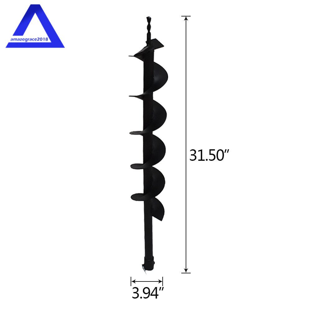 4″ 6″ 8″ 10″12″Earth Auger Drill Bits Use For Gas Powered Post Fence Hole Digger