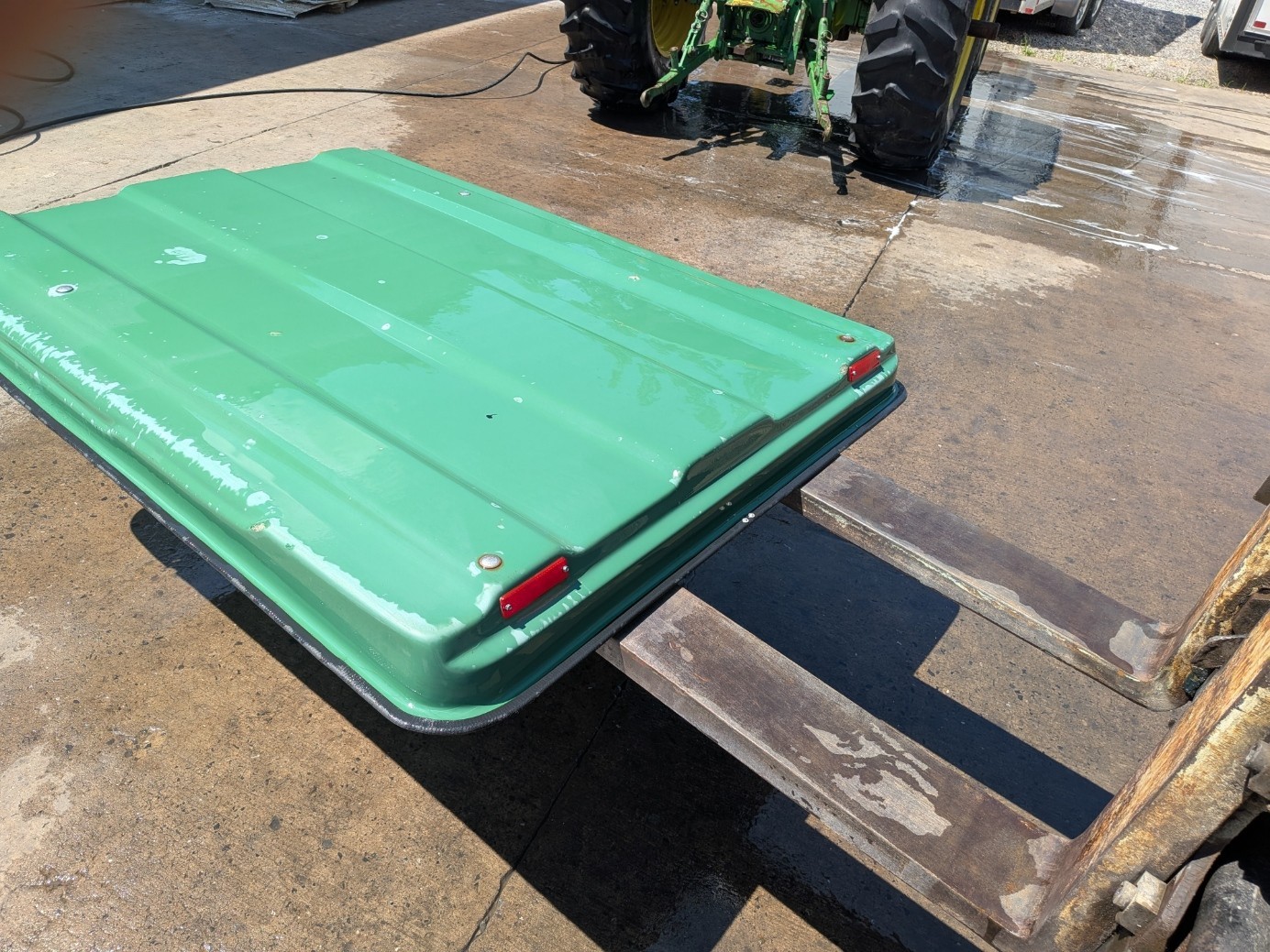 Used John Deere Fiberglass Canopy. This came off of a 6430