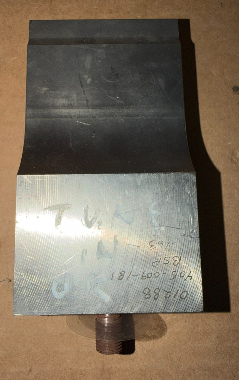 Branson Ultrasonic Welding Horn Sonotrode 405-009-181 Aluminum Block 20 kHz