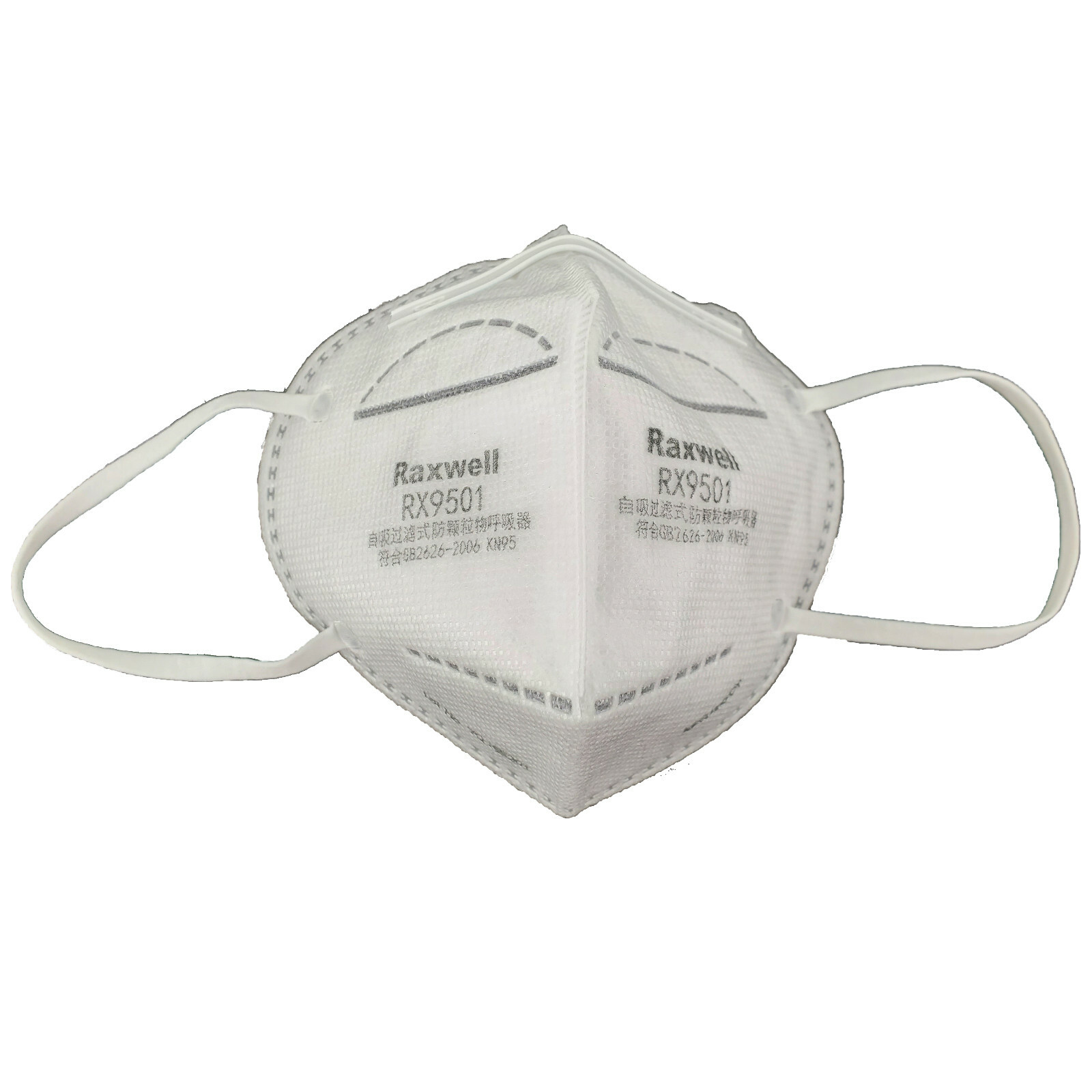 KN95 Face Mask Raxwell Respirator RX9501 Approved & Whitelisted