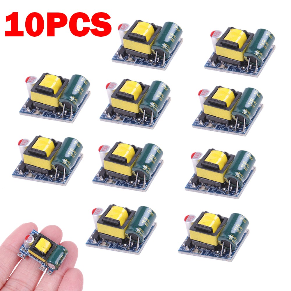 10PCS AC-DC 110V 120V 220V 230V To 5V Converter Board Module Power Supply Mini