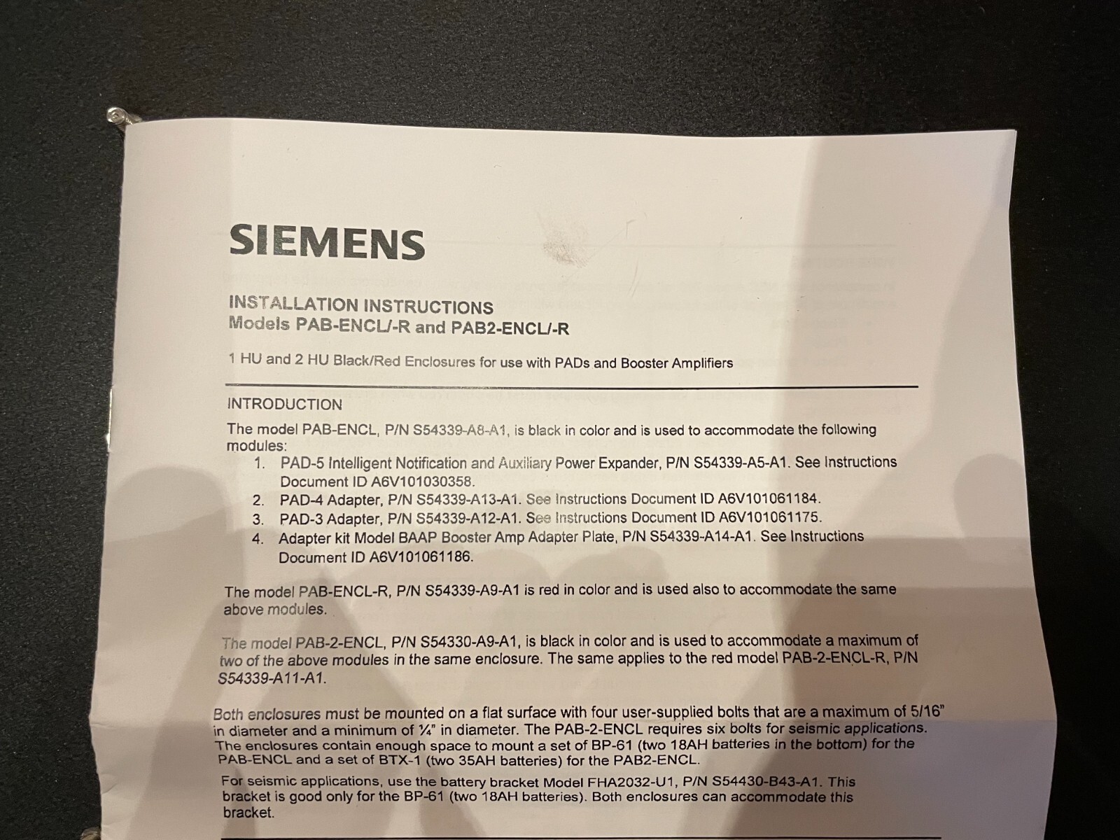 Siemens Locking Panel With Key, 5 3/4″ Deep 16″ Wide 40 1/2″ Tall S54339-A10-A1