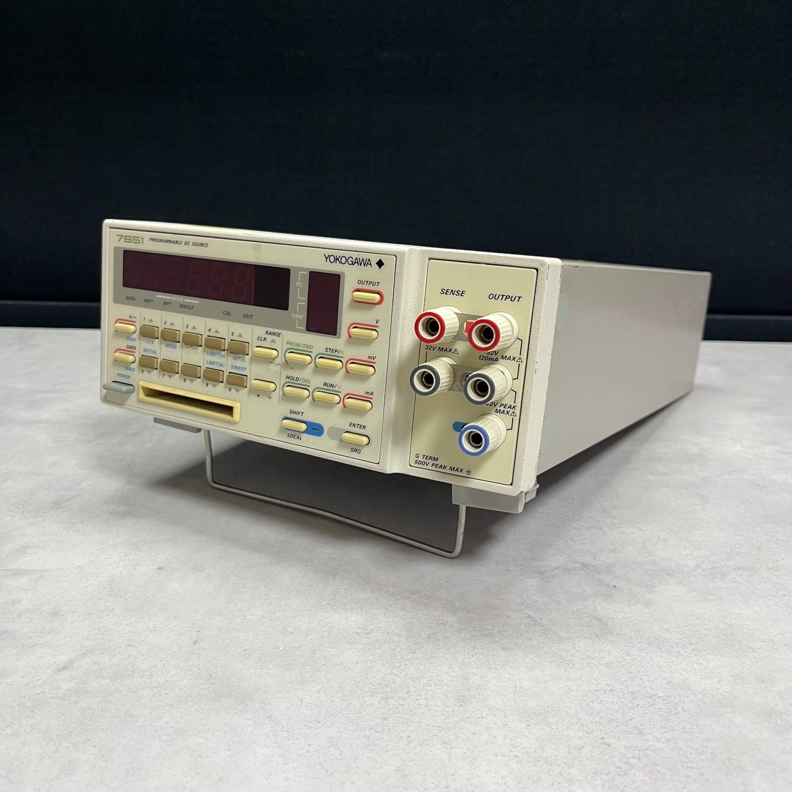 YOKOGAWA 7651 Programmable DC Voltage Source Operation Confirmed Good!!