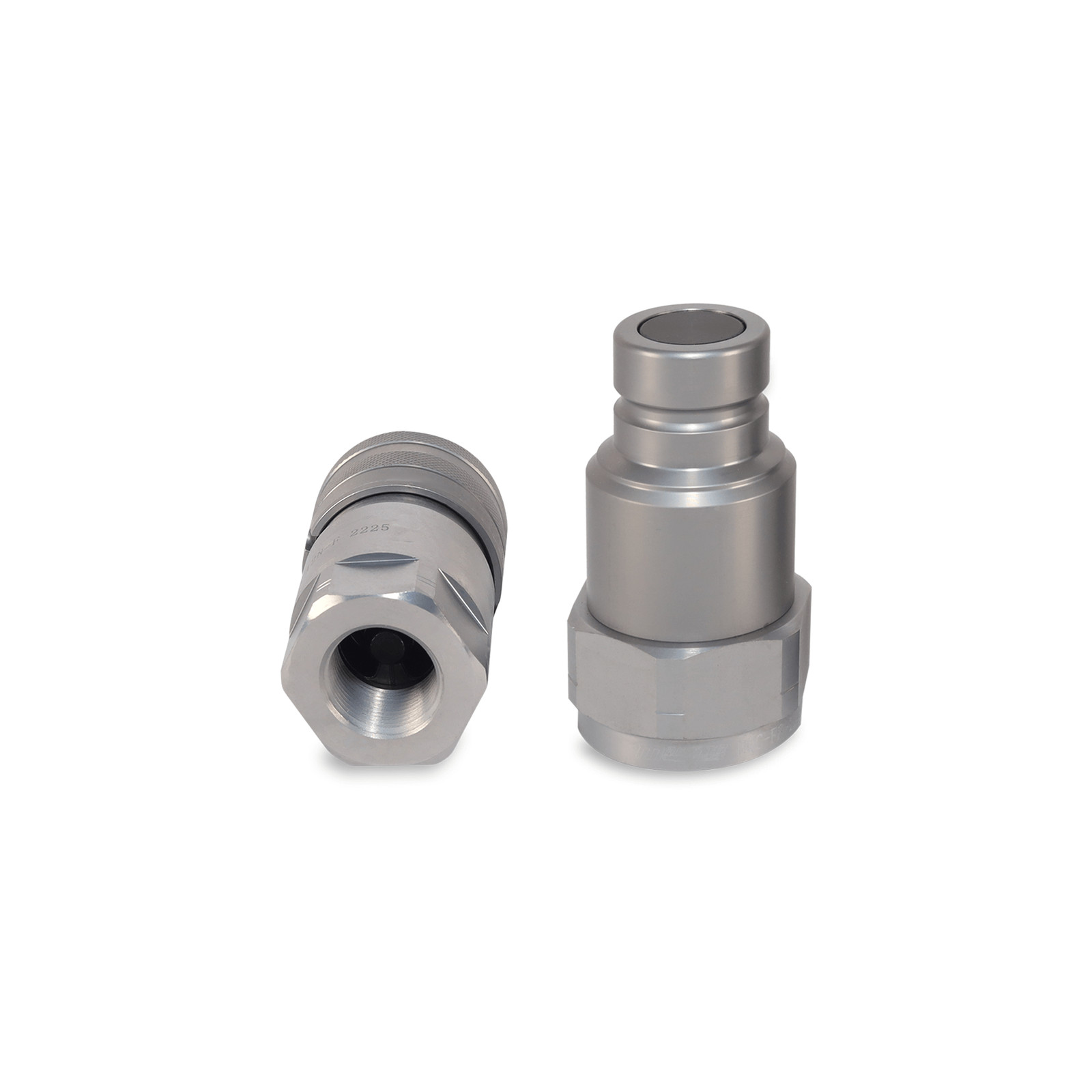 3/4″ Flat Face Hydraulic Quick Couplers Set – 3/4″ NPT Thread