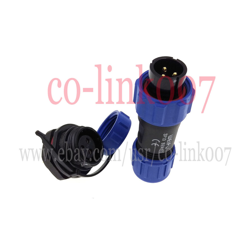 WEIPU SP13 2 3 4 5 6 7 9 pin Waterproof Connector IP68 SP1310/P2 SP1312/S2…