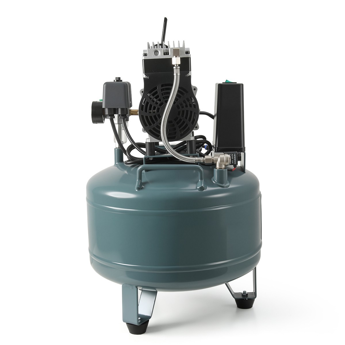 24L/40L Portable Dental Mobile Silent Oil-Free Air Compressor Pump FDA