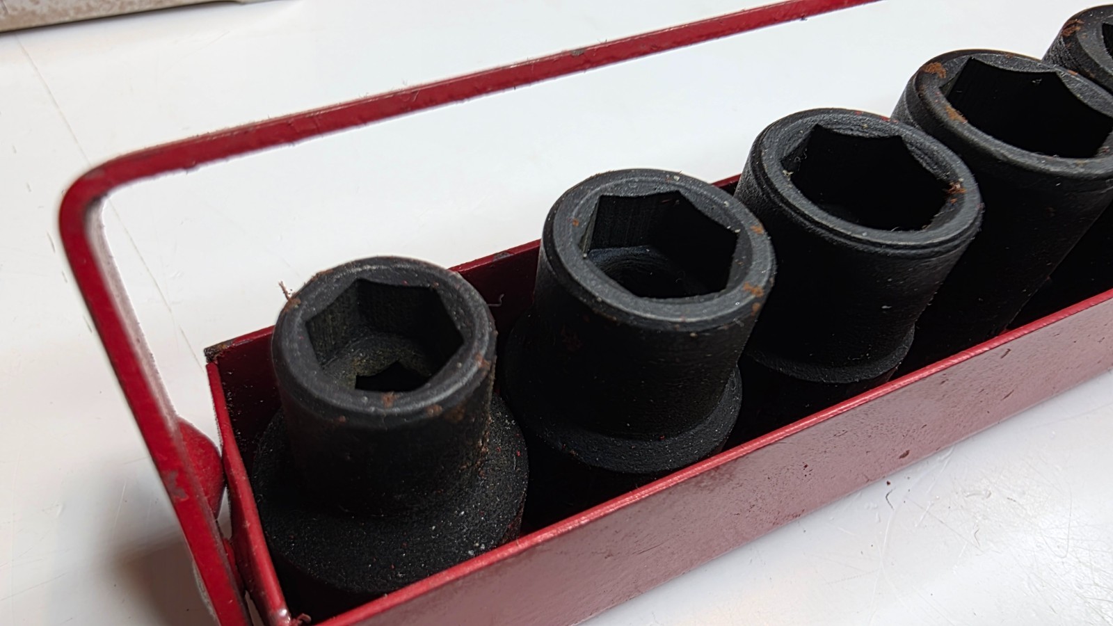 2x Wright Tool 72313 8pc 3/8in Drive 6-Point SAE Impact Socket Set